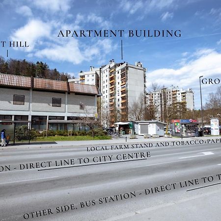 Elegant 1-Bedroom Apartment Near Hill Forest Λιουμπλιάνα Εξωτερικό φωτογραφία