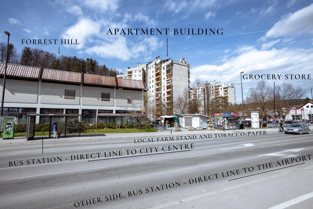 Elegant 1-Bedroom Apartment Near Hill Forest Λιουμπλιάνα Εξωτερικό φωτογραφία